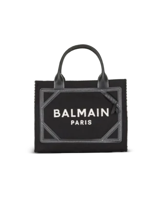 Sac fourre-tout B-Army en toile monogrammée et cuir Sac fourre-tout B-Army en toile monogrammée et cuir