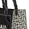 Sac fourre-tout B-Army en toile monogrammée et cuir Sac fourre-tout B-Army en toile monogrammée et cuir