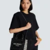 Sac fourre-tout B-Army en toile monogrammée et cuir Sac fourre-tout B-Army en toile monogrammée et cuir