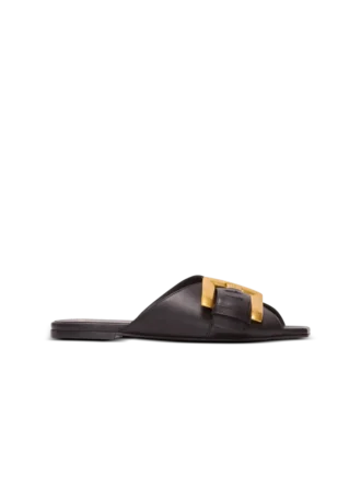 Sandales plates Anthem en cuir de veau