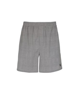 Short ample en satin Prince de Galles Short ample en satin Prince de Galles