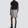 Short ample en satin Prince de Galles Short ample en satin Prince de Galles