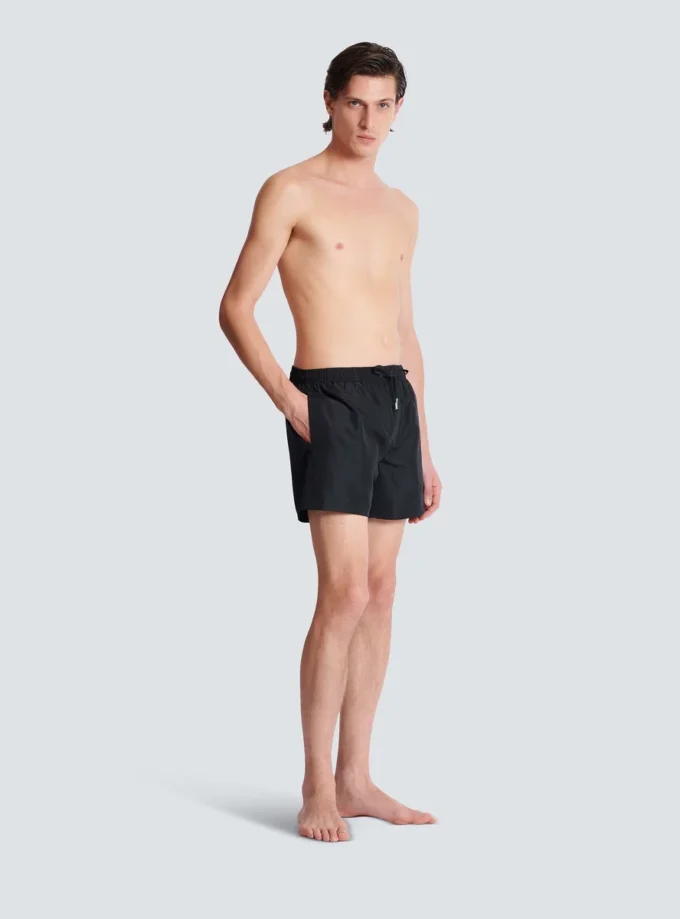 Short de bain avec logo Balmain Short de bain avec logo Balmain