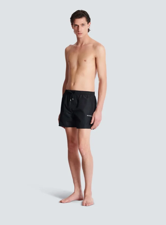 Short de bain avec logo Balmain Short de bain avec logo Balmain