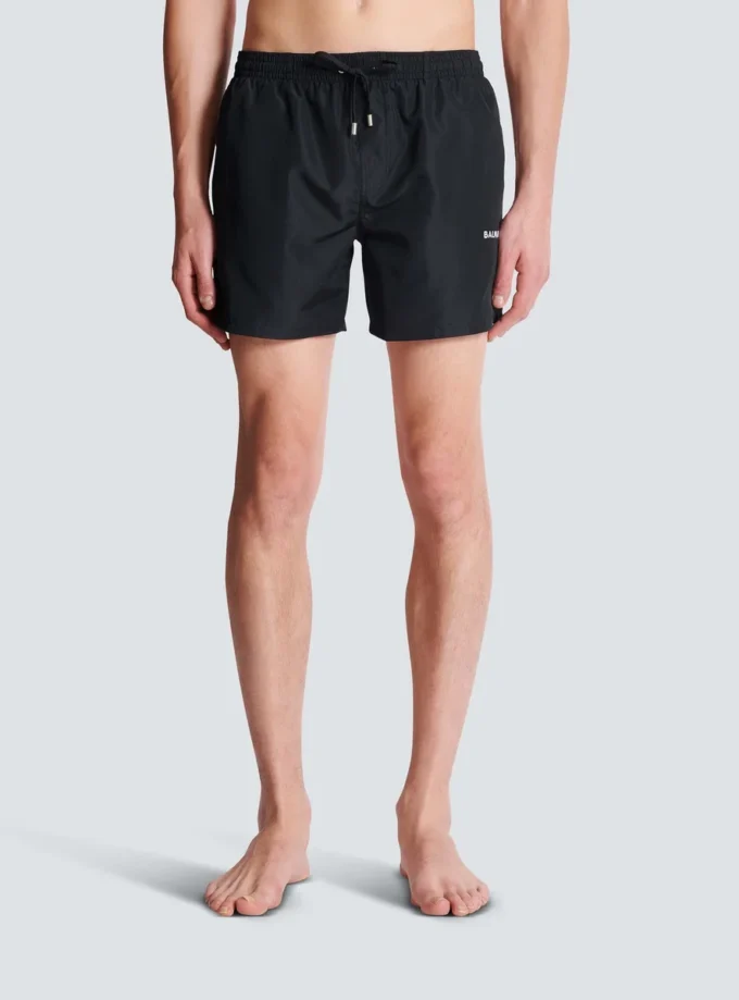 Short de bain avec logo Balmain Short de bain avec logo Balmain