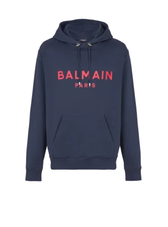 Sweat à capuche imprimé Balmain Paris Sweat à capuche imprimé Balmain Paris