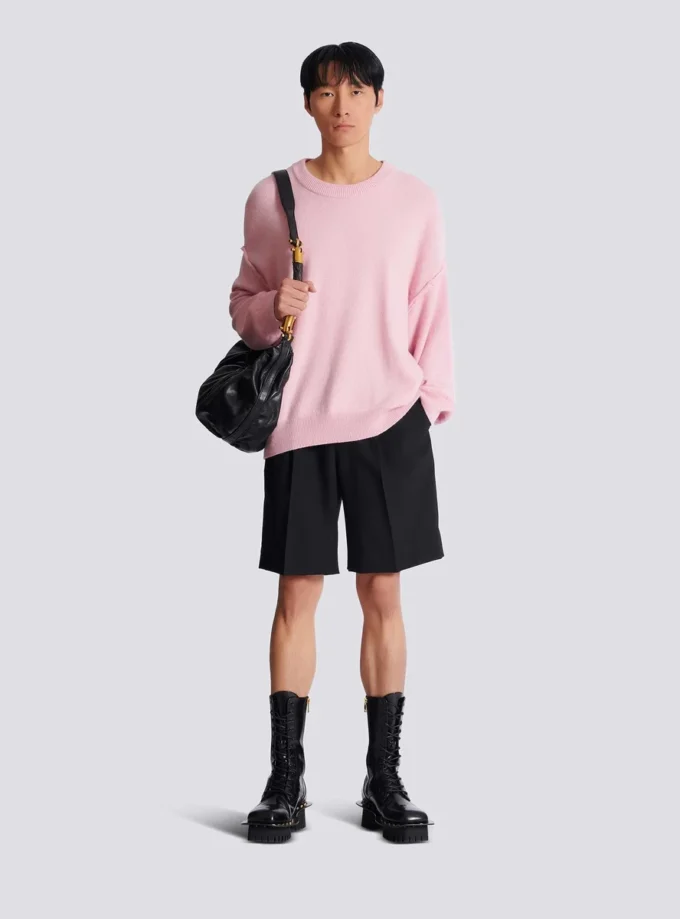 Sweat-shirt en éco-cachemire