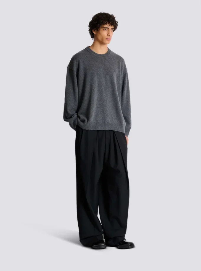Sweat-shirt en éco-cachemire Sweat-shirt en éco-cachemire