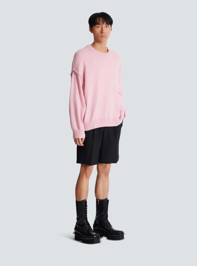 Sweat-shirt en éco-cachemire