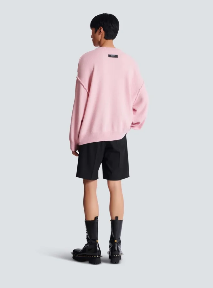 Sweat-shirt en éco-cachemire