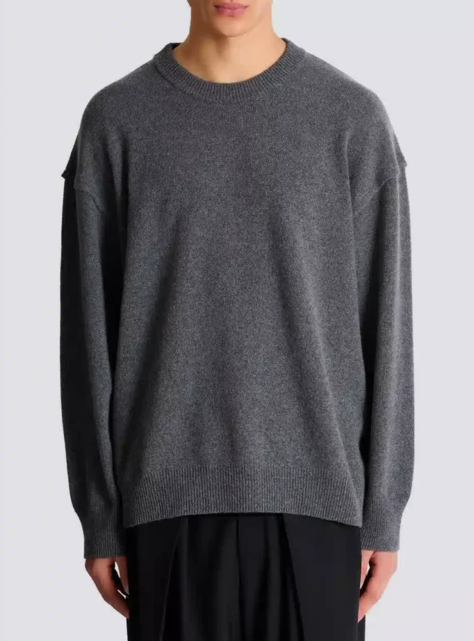 Sweat-shirt en éco-cachemire Sweat-shirt en éco-cachemire