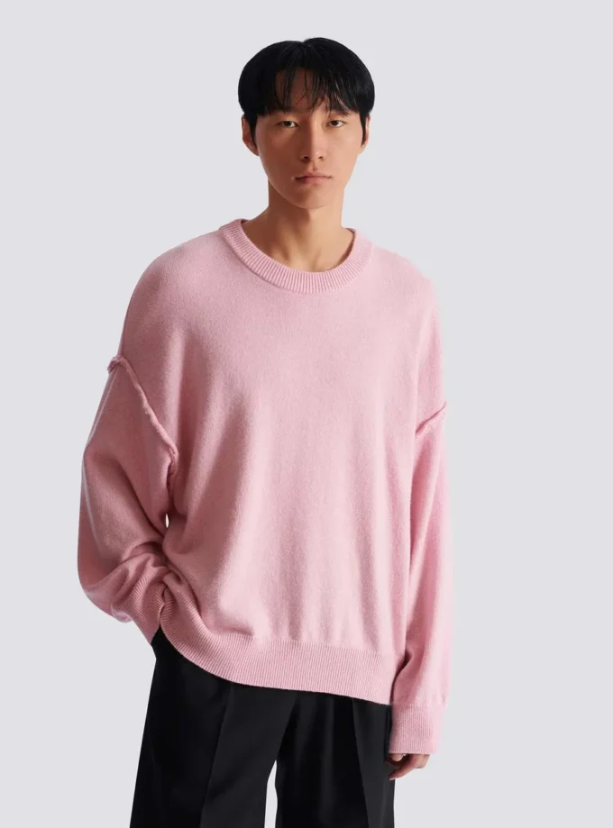 Sweat-shirt en éco-cachemire