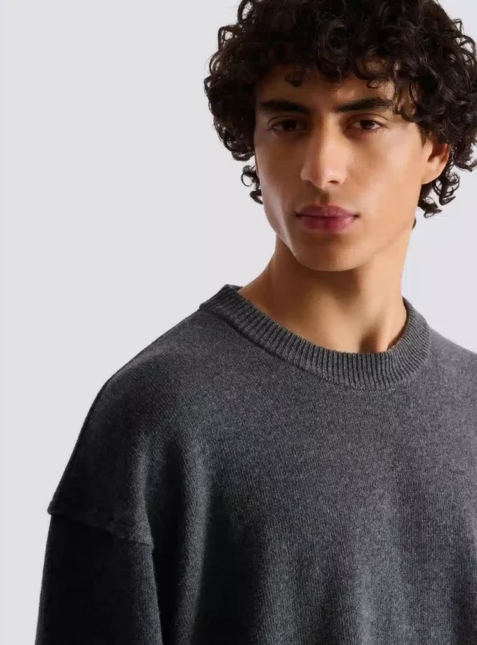 Sweat-shirt en éco-cachemire Sweat-shirt en éco-cachemire