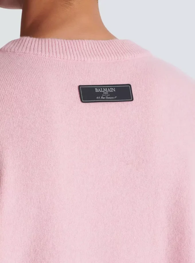Sweat-shirt en éco-cachemire