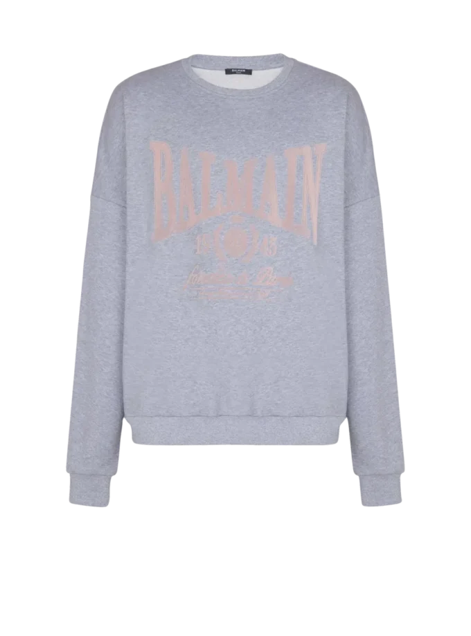 Sweat-shirt en coton imprimé Sweat-shirt en coton imprimé