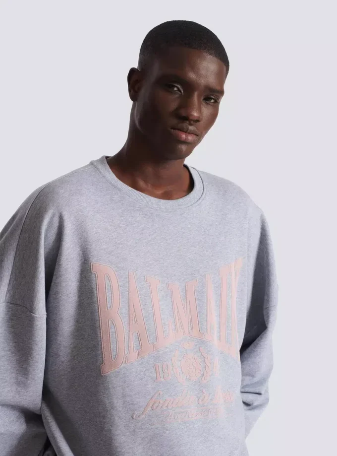 Sweat-shirt en coton imprimé Sweat-shirt en coton imprimé
