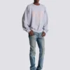 Sweat-shirt en coton imprimé Sweat-shirt en coton imprimé