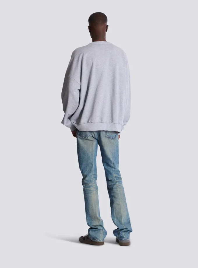 Sweat-shirt en coton imprimé Sweat-shirt en coton imprimé