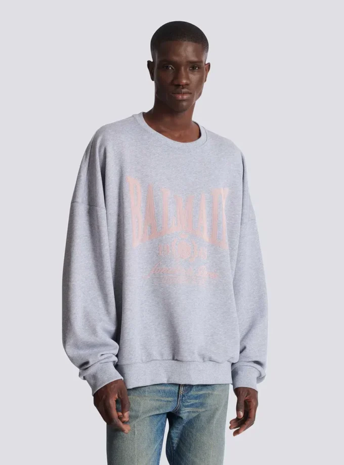 Sweat-shirt en coton imprimé Sweat-shirt en coton imprimé