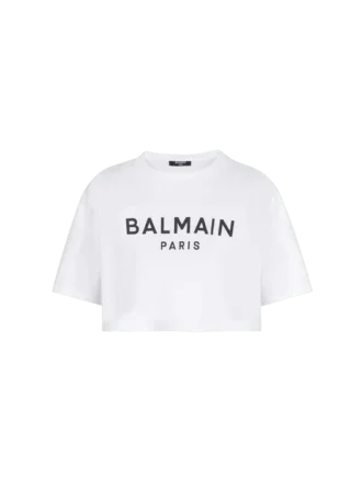 T-shirt avec imprimé Balmain Paris
