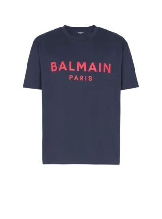 T-shirt avec imprimé Balmain Paris
