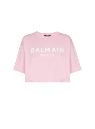 T-shirt avec imprimé Balmain Paris T-shirt avec imprimé Balmain Paris