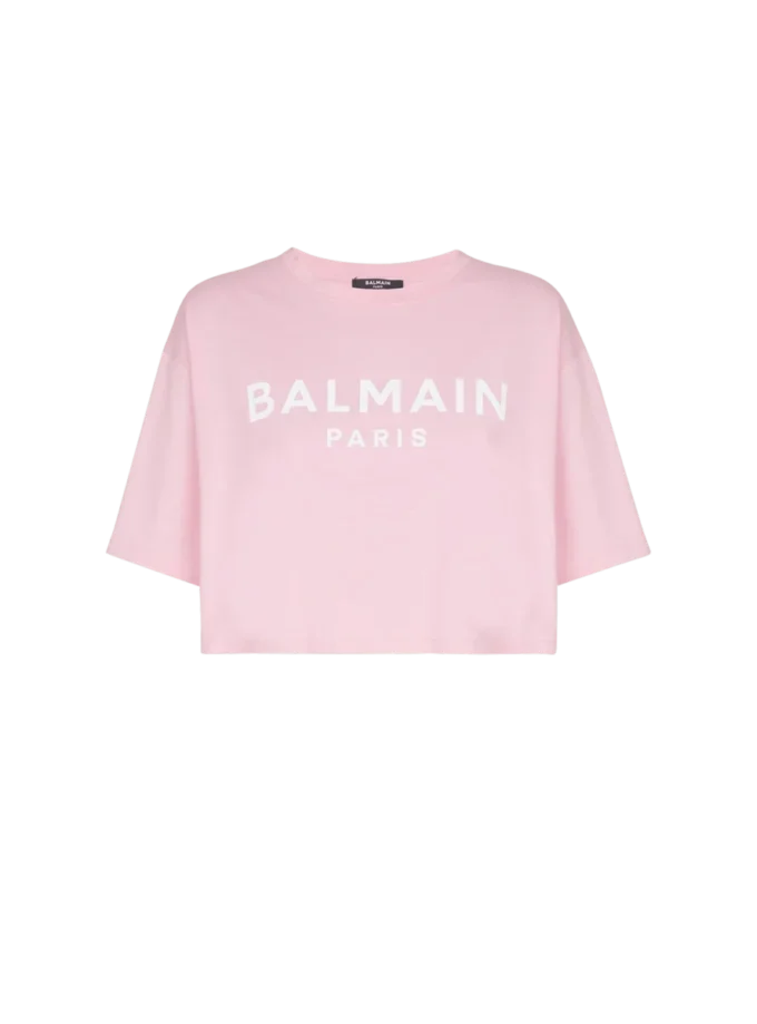 T-shirt avec imprimé Balmain Paris T-shirt avec imprimé Balmain Paris