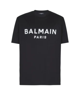 T-shirt avec imprimé Balmain Paris T-shirt avec imprimé Balmain Paris