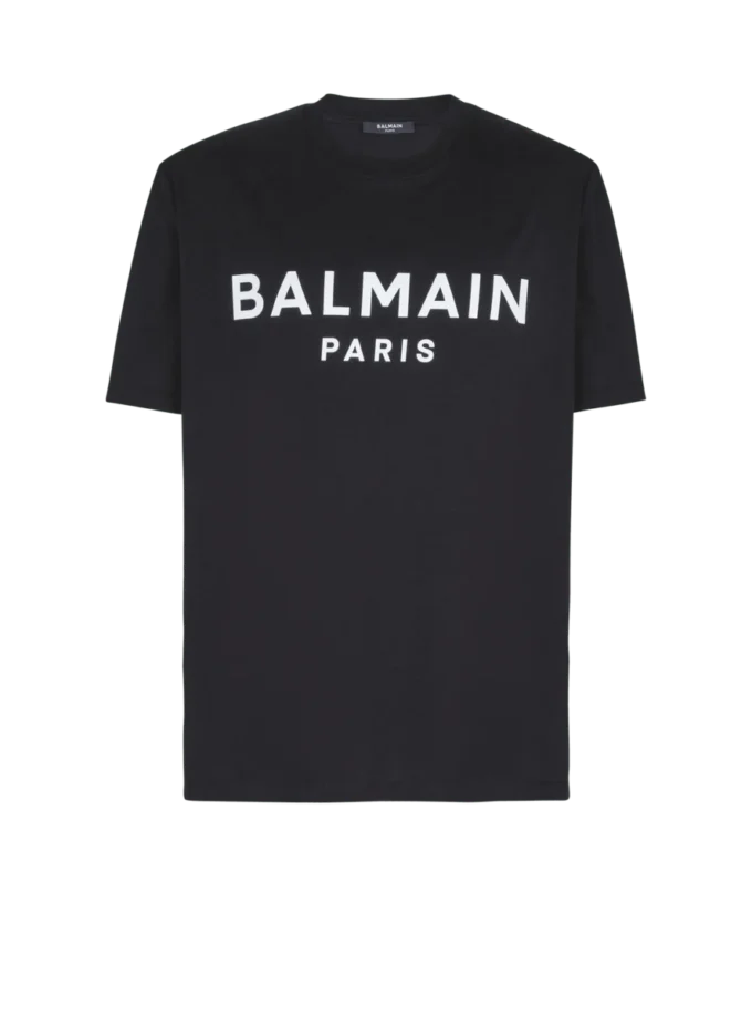 T-shirt avec imprimé Balmain Paris T-shirt avec imprimé Balmain Paris