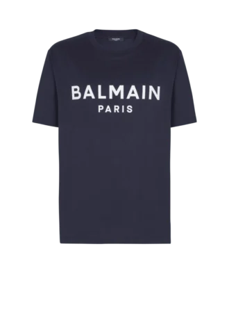 T-shirt avec imprimé Balmain Paris T-shirt avec imprimé Balmain Paris