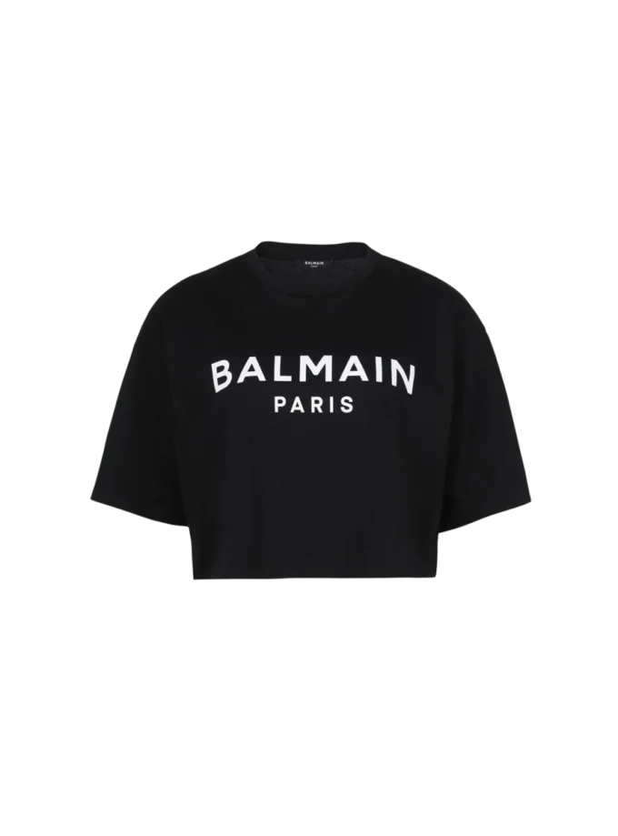T-shirt avec imprimé Balmain Paris T-shirt avec imprimé Balmain Paris