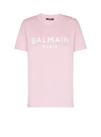 T-shirt avec imprimé Balmain Paris T-shirt avec imprimé Balmain Paris