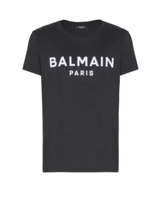 T-shirt avec imprimé Balmain Paris
