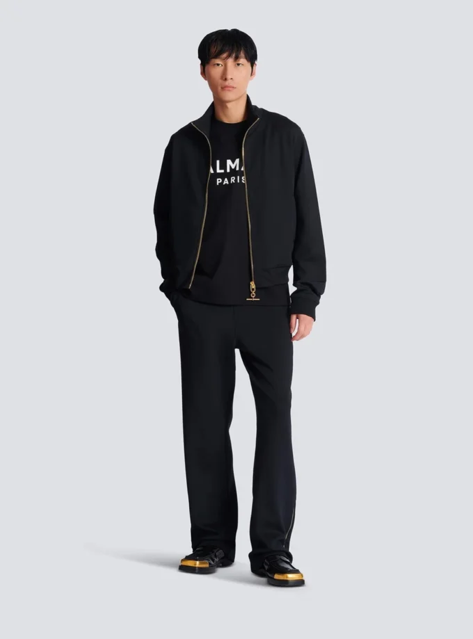 T-shirt avec imprimé Balmain Paris T-shirt avec imprimé Balmain Paris