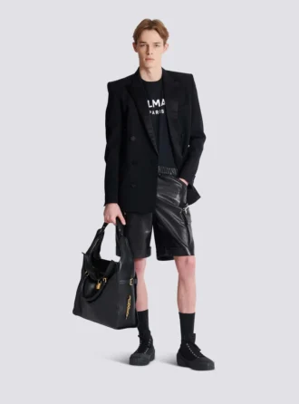 T-shirt avec imprimé Balmain Paris