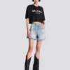 T-shirt avec imprimé Balmain Paris T-shirt avec imprimé Balmain Paris