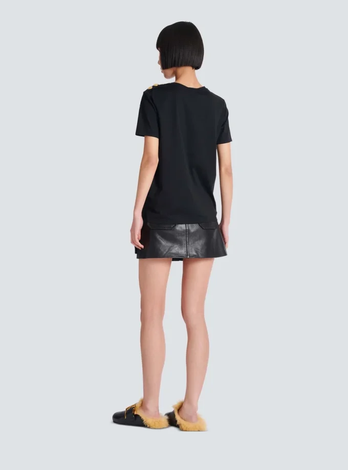 T-shirt avec imprimé Balmain Paris T-shirt avec imprimé Balmain Paris