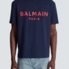 T-shirt avec imprimé Balmain Paris T-shirt avec imprimé Balmain Paris