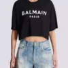 T-shirt avec imprimé Balmain Paris T-shirt avec imprimé Balmain Paris