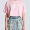 T-shirt avec imprimé Balmain Paris T-shirt avec imprimé Balmain Paris