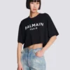 T-shirt avec imprimé Balmain Paris T-shirt avec imprimé Balmain Paris