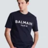 T-shirt avec imprimé Balmain Paris T-shirt avec imprimé Balmain Paris