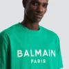 T-shirt avec imprimé Balmain Paris T-shirt avec imprimé Balmain Paris