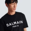 T-shirt avec imprimé Balmain Paris T-shirt avec imprimé Balmain Paris