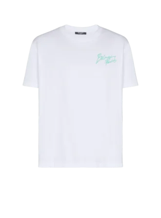 T-shirt avec imprimé Balmain Paris Brush T-shirt avec imprimé Balmain Paris Brush