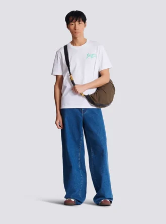 T-shirt avec imprimé Balmain Paris Brush T-shirt avec imprimé Balmain Paris Brush