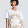 T-shirt avec imprimé Balmain Paris Chain T-shirt avec imprimé Balmain Paris Chain
