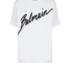 T-shirt avec logo Balmain Letter floqué T-shirt avec logo Balmain Letter floqué