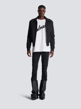 T-shirt avec logo Balmain Letter floqué T-shirt avec logo Balmain Letter floqué