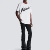 T-shirt avec logo Balmain Letter floqué T-shirt avec logo Balmain Letter floqué